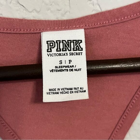 Women's Pink Victoria's Secret Mauve Tank Top - Picture 4 of 7